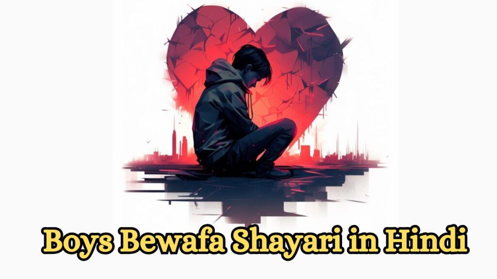 Boys Bewafa Shayari in Hindi