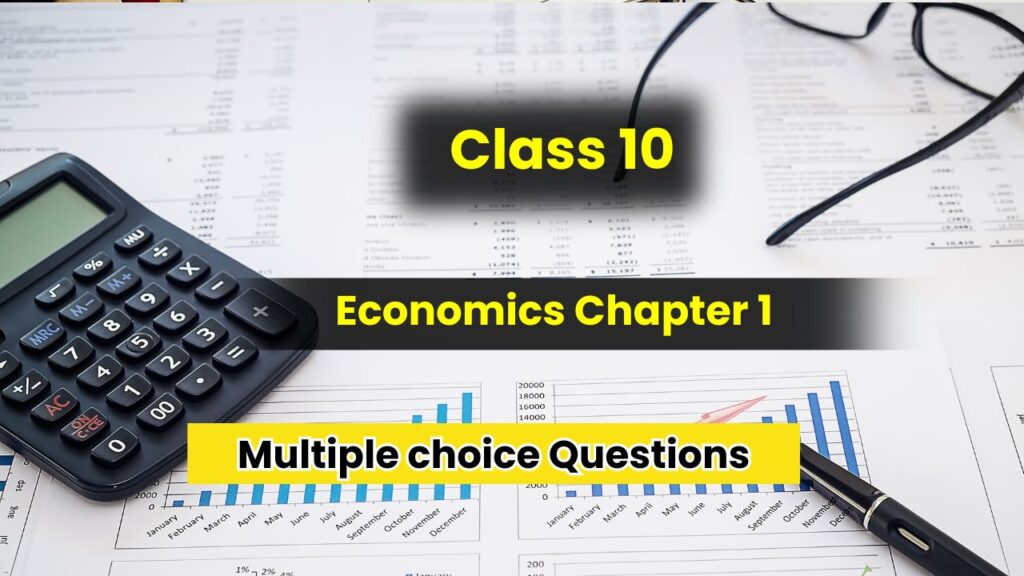 Class 10 Economics Chapter 1 Multiple choice Questions