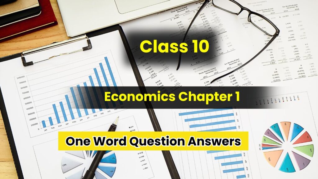 Class 10 Economics Chapter 1 One Word Question Answers