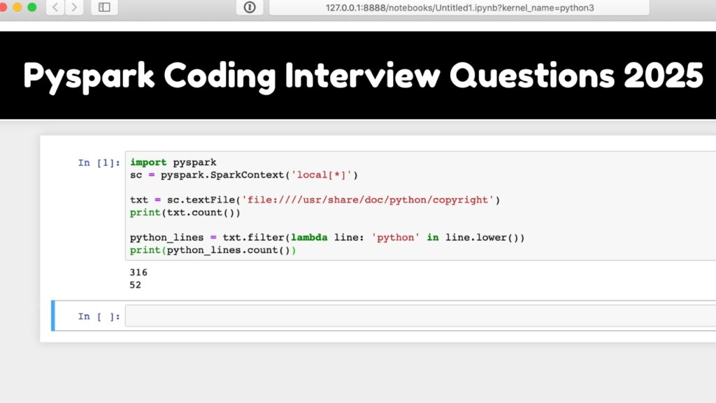 Pyspark Coding Interview Questions 2025