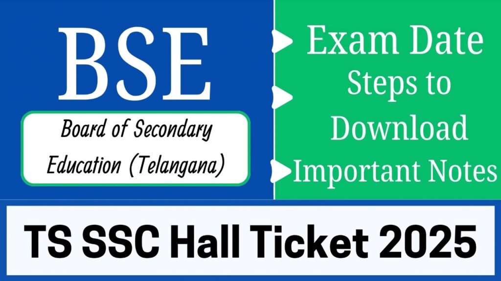 TS SSC Hall Ticket 2025